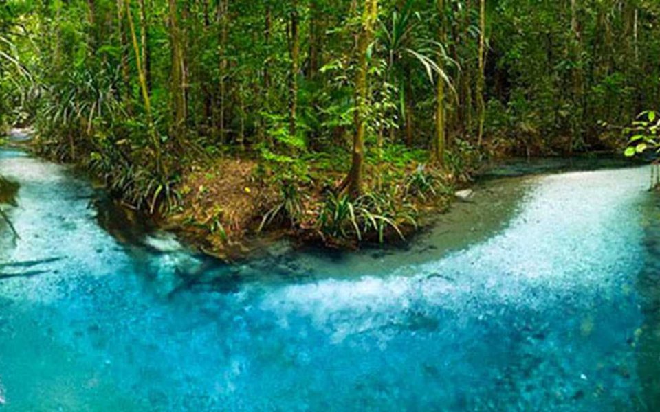De rivier Kalibiru